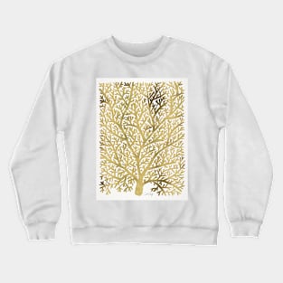 fan coral gold Crewneck Sweatshirt